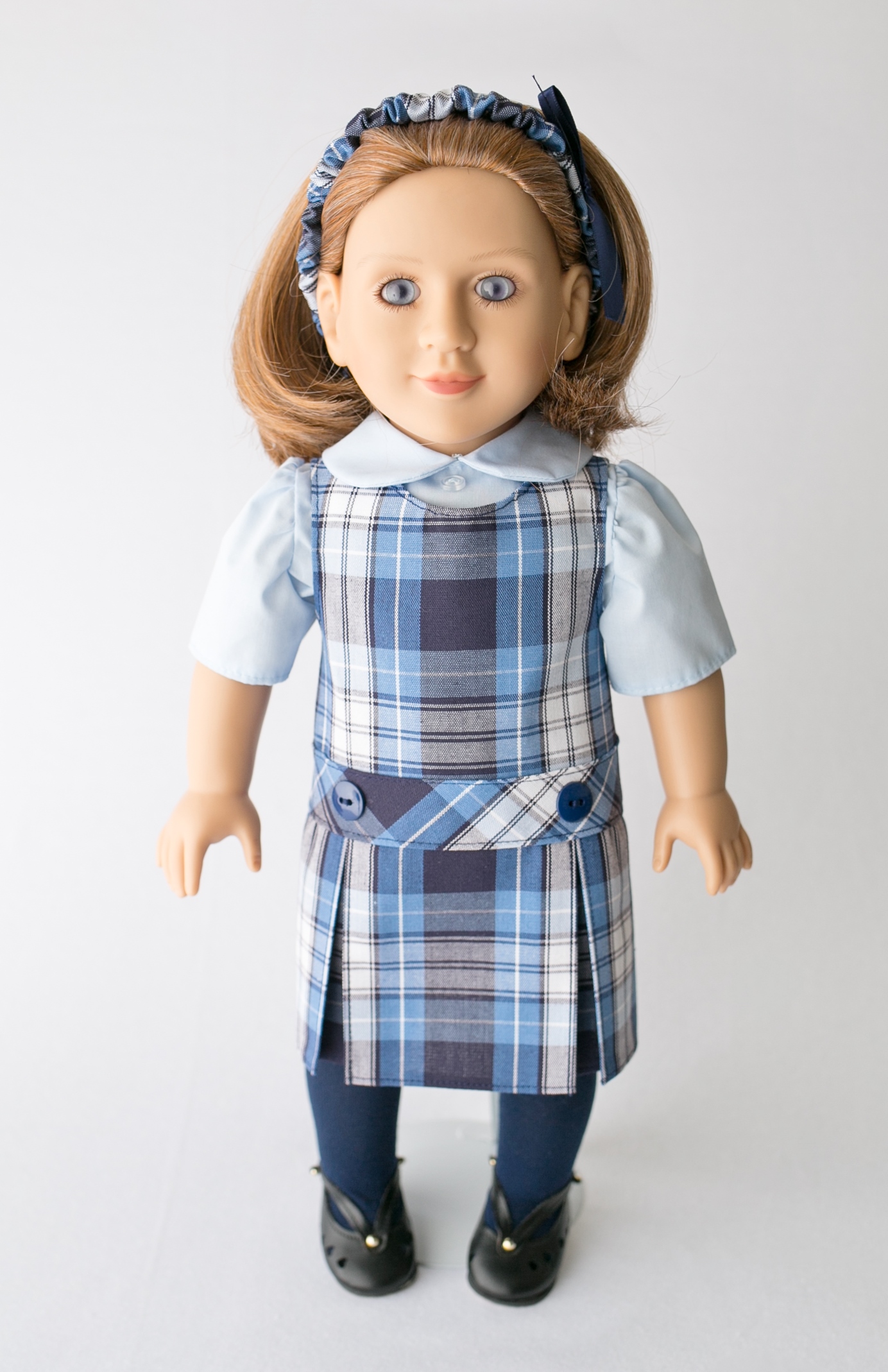 18 pouces-Poupées-Vêtements T-shirt hosenträgerrock pour AG American Doll Doll 
